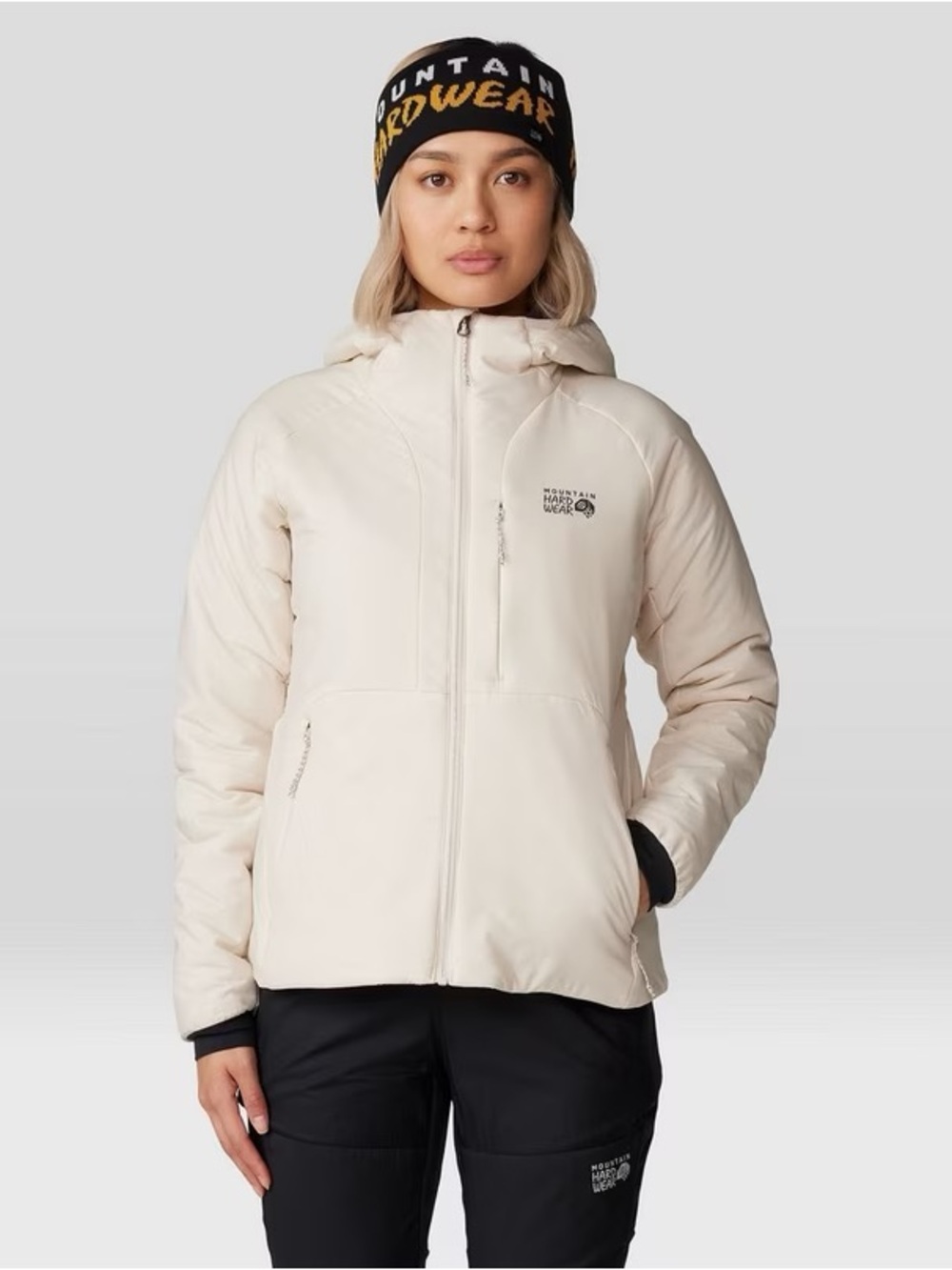 Mountain Hardwear Kor Stasis Women's Sz X-Large Outdoor Gorpcore Talc Biege NWT